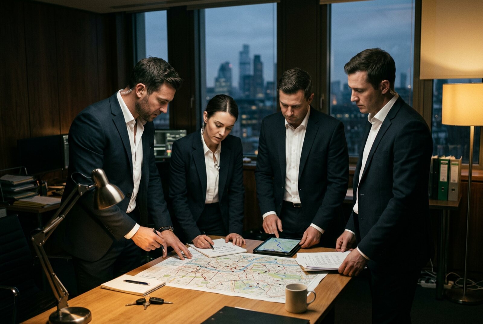 Jan-Lee team assessing a threat case